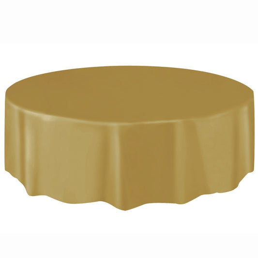 Gold Round Tablecover