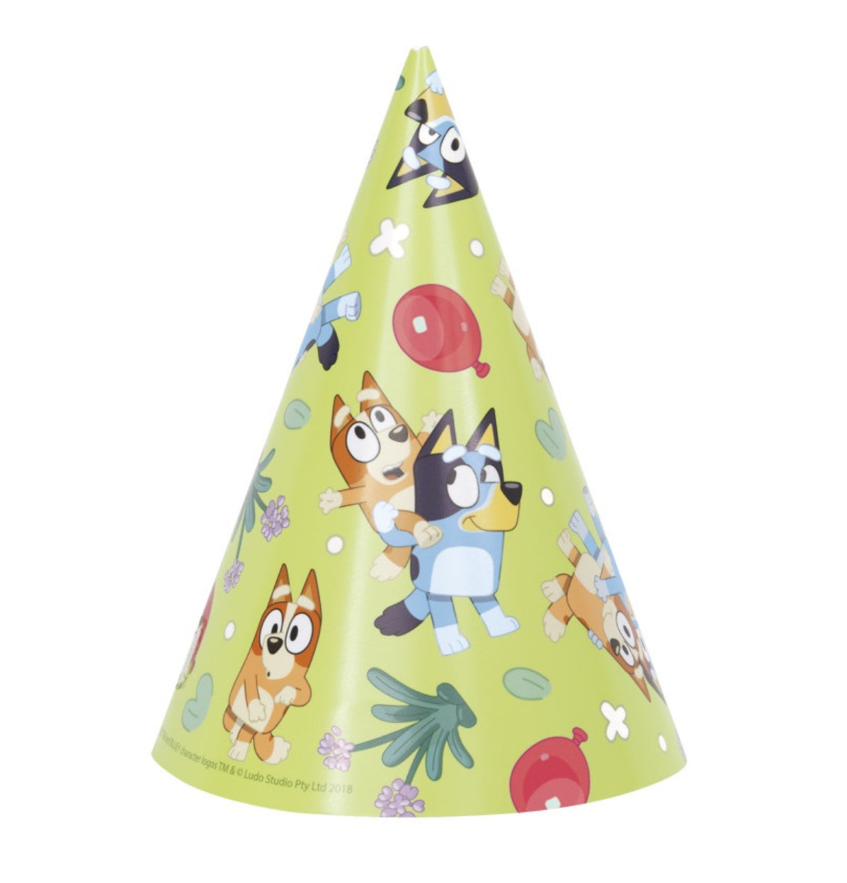 Bluey Party Hat -8ct
