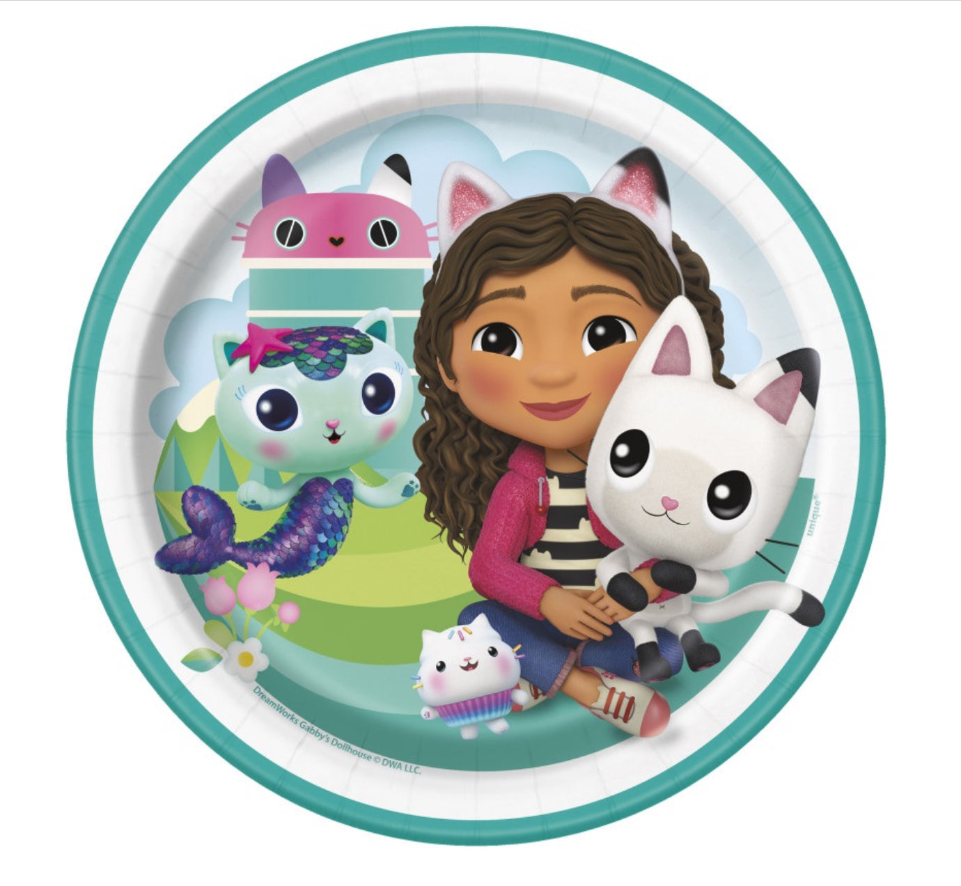 Gabby’s Doll house Plate 7”