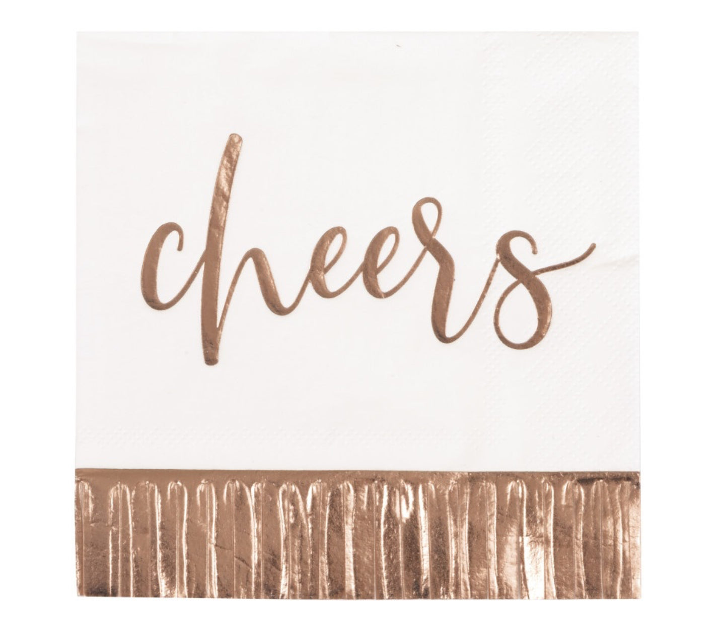 Cheers Fringe Beverage Napkins