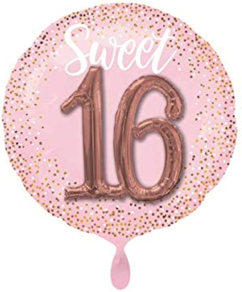 Multi-Balloon Sweet 16 Jumbo Foil