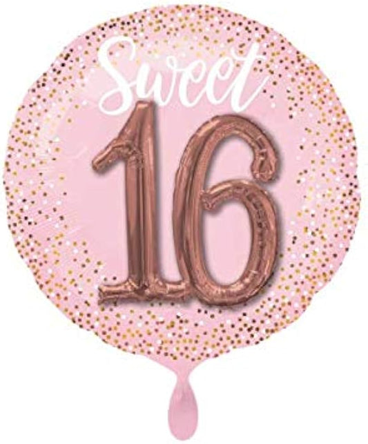 Multi-Balloon Sweet 16 Jumbo Foil