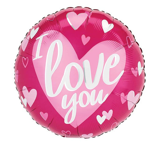 I love You Valentines Standard Balloon