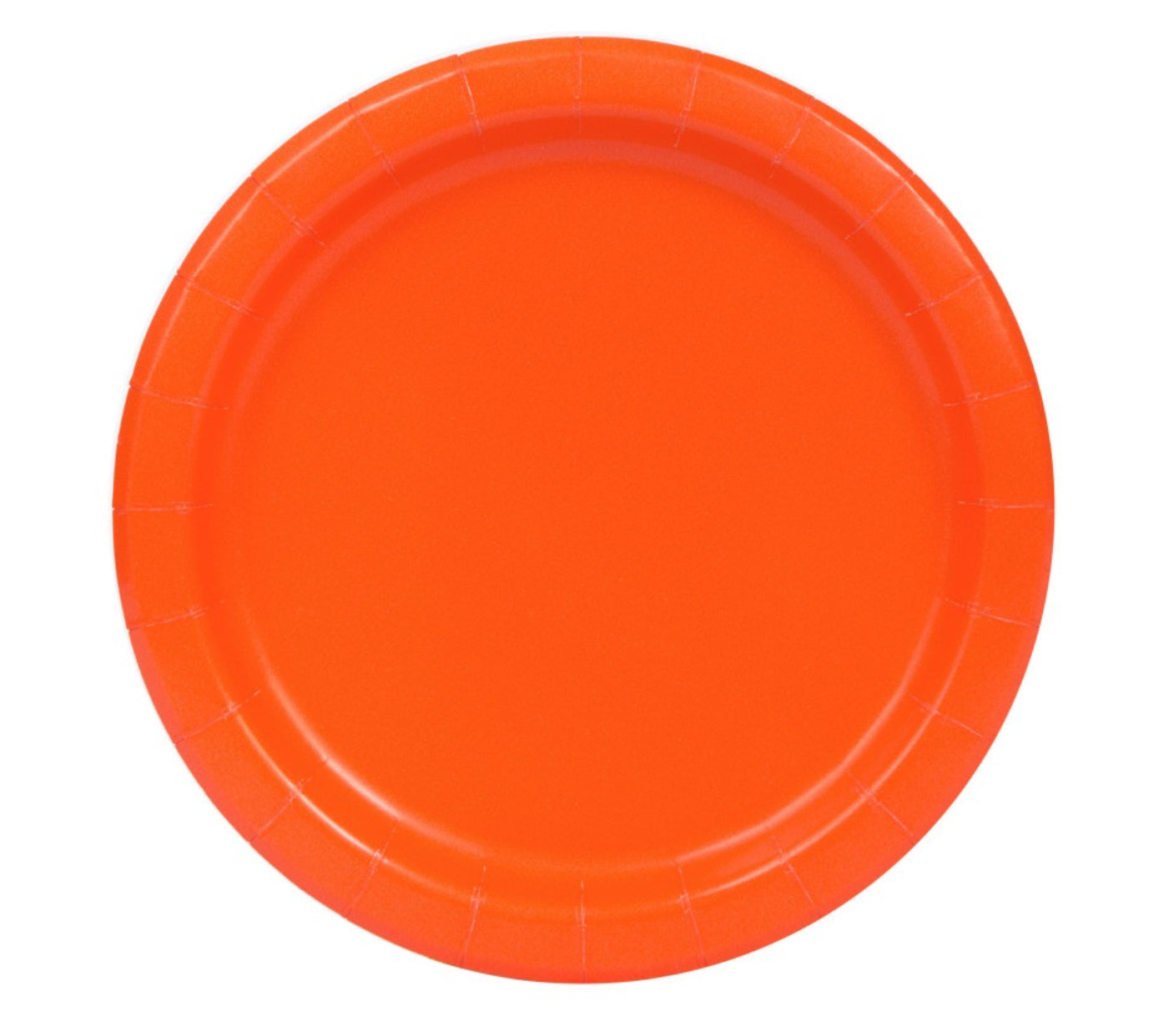 Orange Dinner Plates 8ct