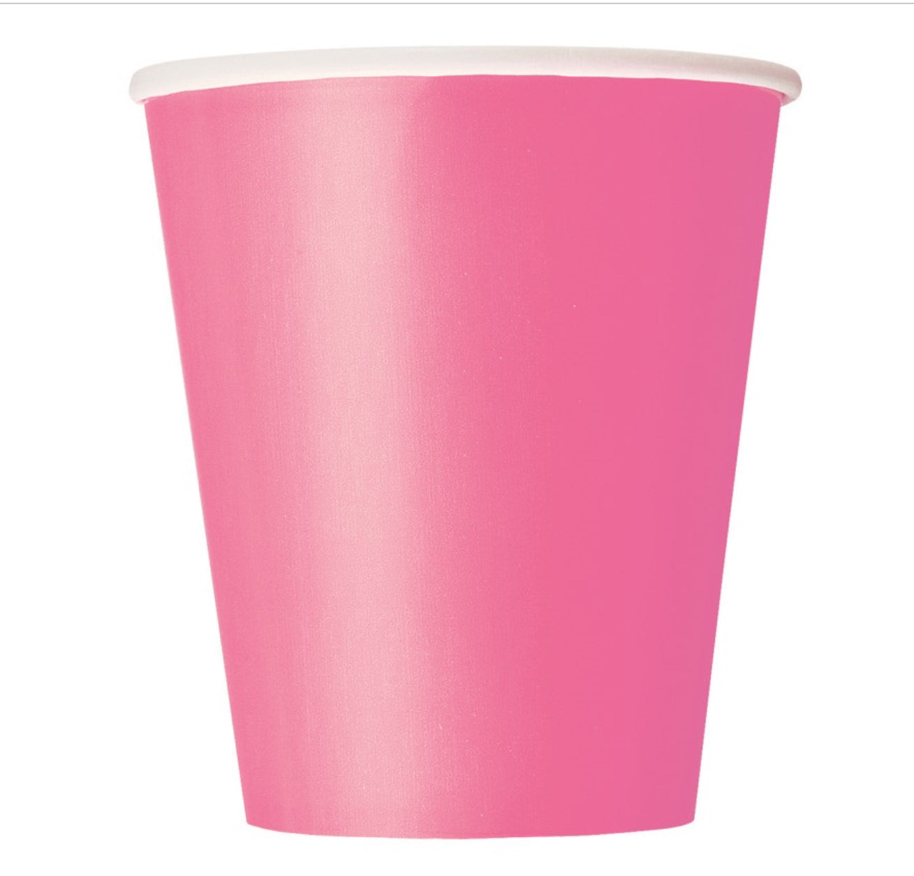 Hot Pink 9oz Cups 8ct
