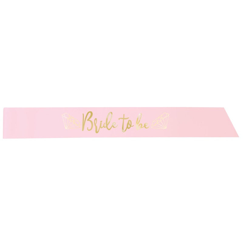 Bride to be Sash