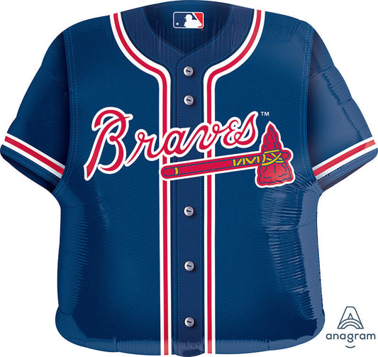 Atlanta Braves Jersey Balloon 24”