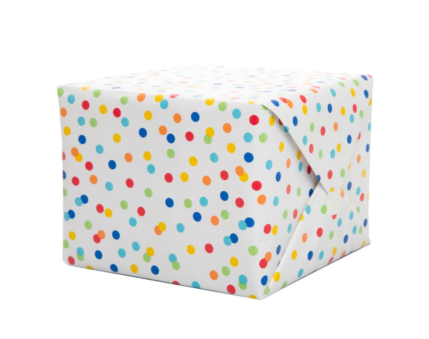 Rainbow Polka Dots Gift Wrap