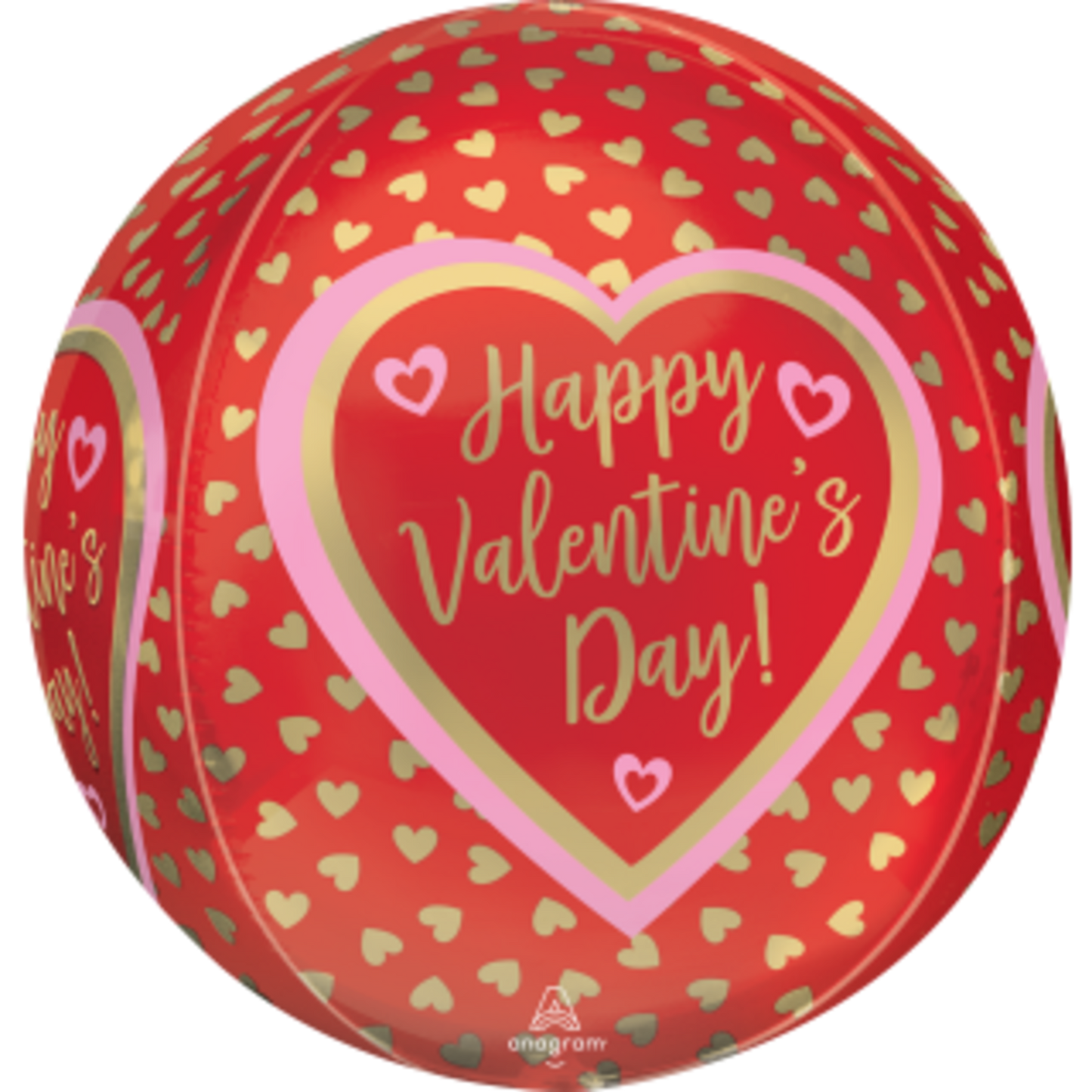 Valentines Orbz Balloon