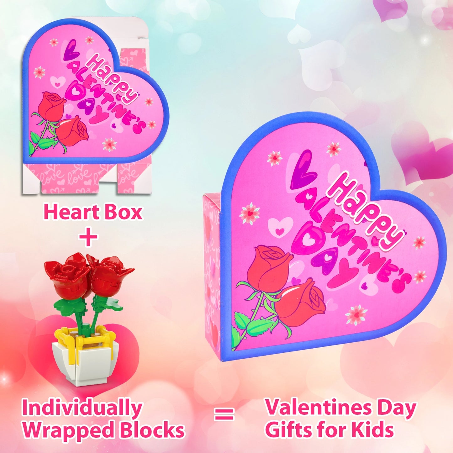 Building Blocks with Heart Box