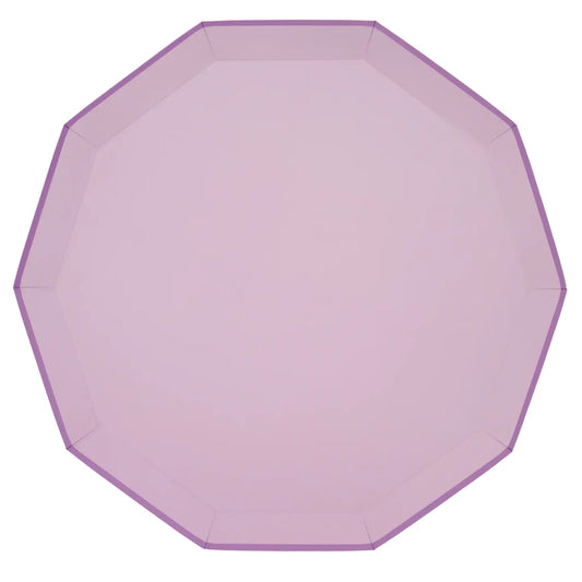 Large Party Plates- Lilac