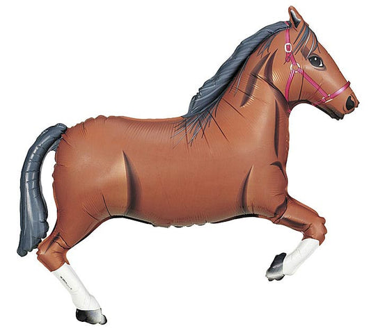 Brown Horse Foil balloon