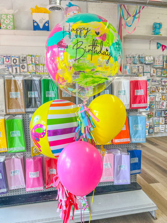 Painted Bubble Balloon