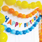 PLBDY02A - Bright Happy Birthday Felt Banner