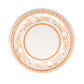 FAL1241 - Falloween Pumpkin Round Dessert 8" Paper Plate