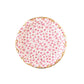 PLPL107 - Flower Fields Paper Plate