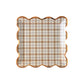 Plaid Square Plate