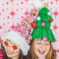 Holly Jolly Christmas Tree Hat