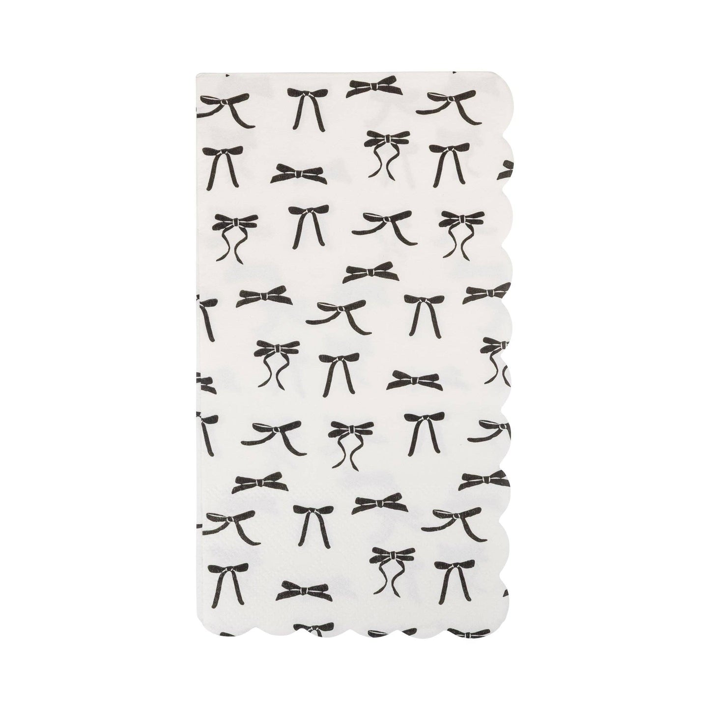 PLBLW35 - Black Bow Guest Napkin