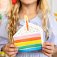 HBD1137 - Cake Shaped Dinner Napkin