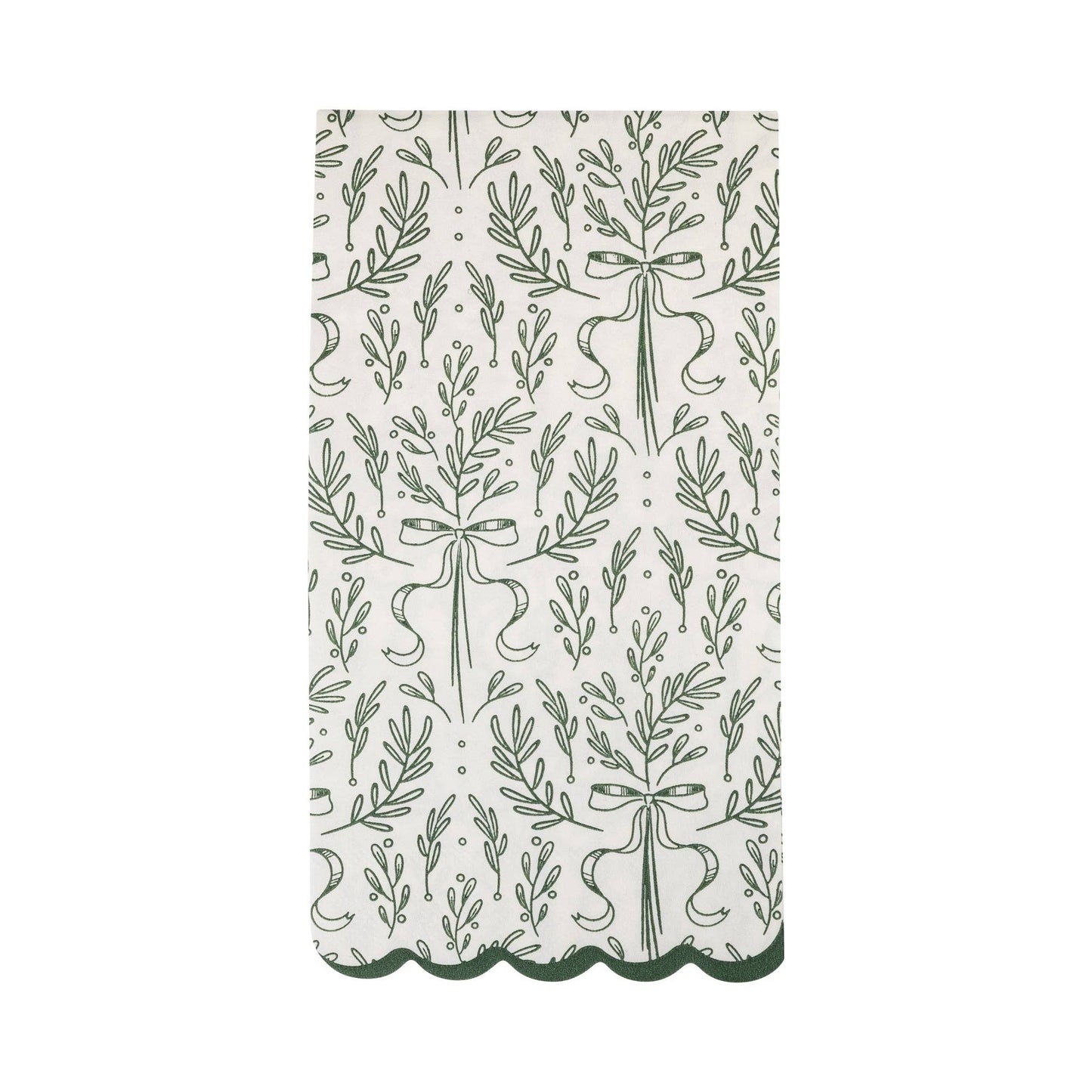 PEM1237 - Green Bough Pattern Dinner Napkin