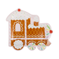 PLPL693 - Gingerbread Train Shaped Plate