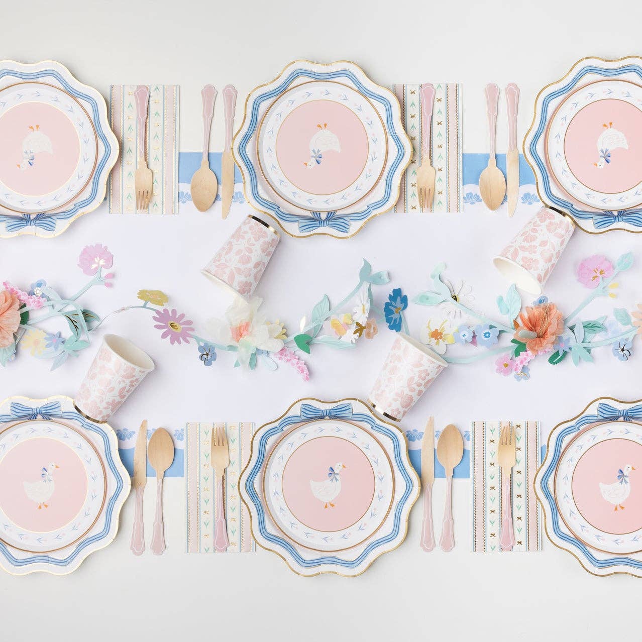PETAL PINK SWEET GOOSE SMALL PLATES