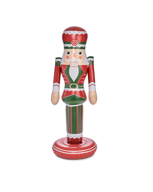 Peppermint Inflatable Nutcracker - 5ft