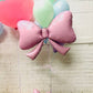 Mini Bows in Pink 9" (AIR FILL)