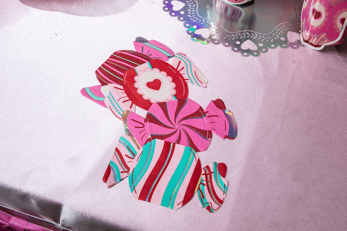 Valentine Candy Shaped Napkins (20 count)