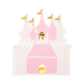 PLPRC37 - Princess Castle Shaped Guest Napkin
