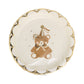 BAB1145 - Teddy Bear Baby Dessert Plate