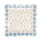 PLPL2024 - Tiny Floral Gingham Paper Plate (8ct)