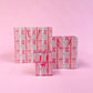Christmas Ric Rac Bows Gift Bag: Medium