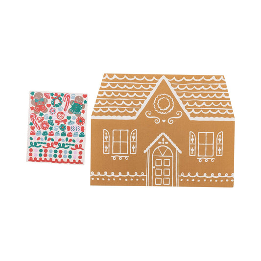 GBD1215 - Gingerbread Placemat with Stickers
