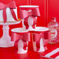 BOW1107 - Red and Pink Bow Paper Cups