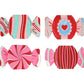 Valentine Candy Shaped Napkins (20 count)