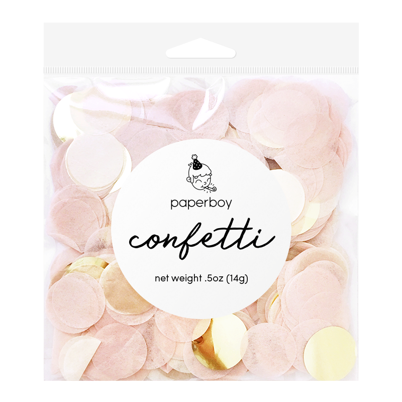 Confetti - Blush & Gold: 0.5oz