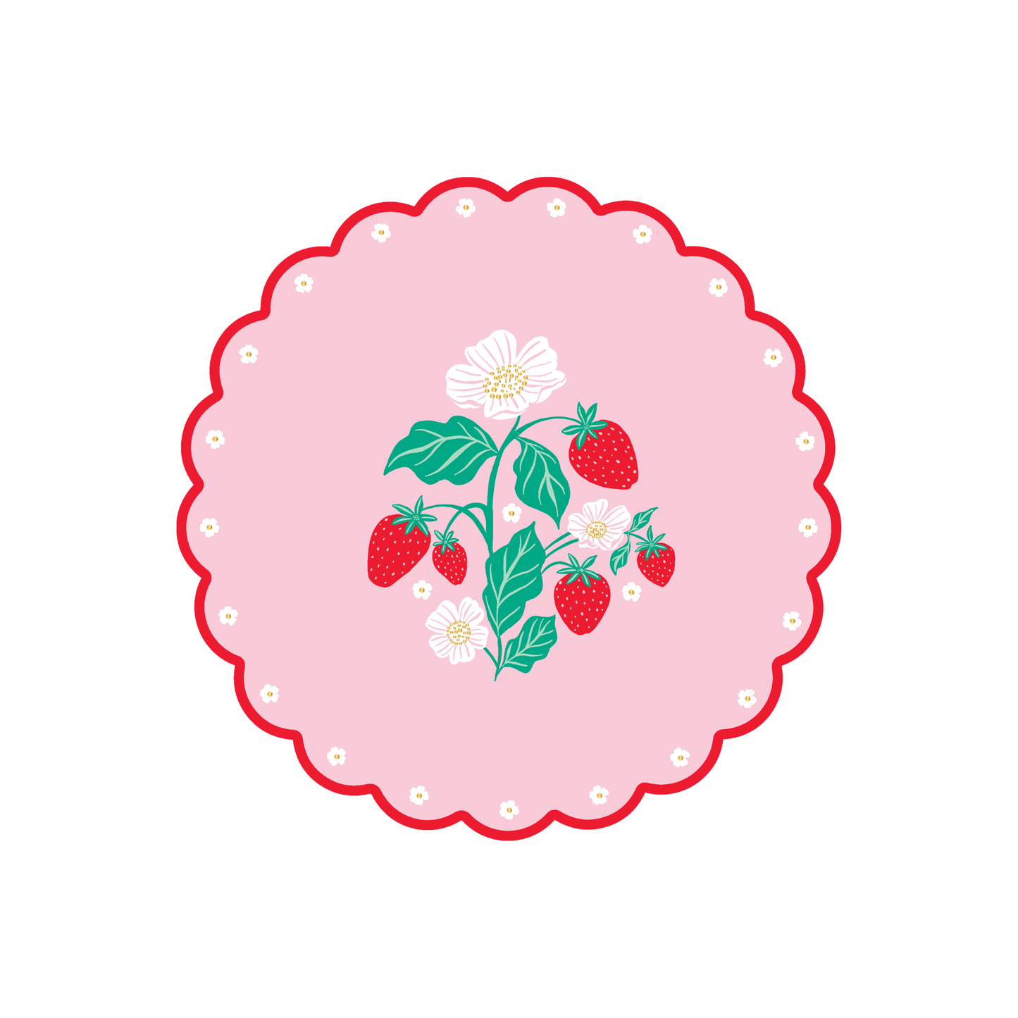 SWEET STRAWBERRY SMALL PLATES