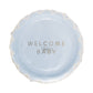 BAB1143 - Welcome Baby Blue Plate