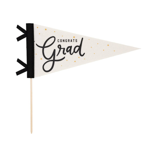PLHB123 - Congrats Grad Felt Pennant Banner