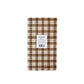 Brown Plaid Paper Dinner Napkin