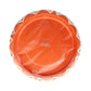 FAL1242 - Falloween Rust Scalloped Round 10" Paper Plate