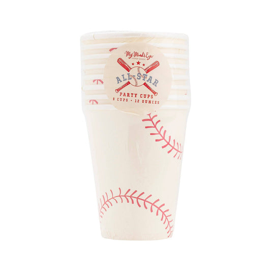 BAS1011 - Baseball Paper Cups