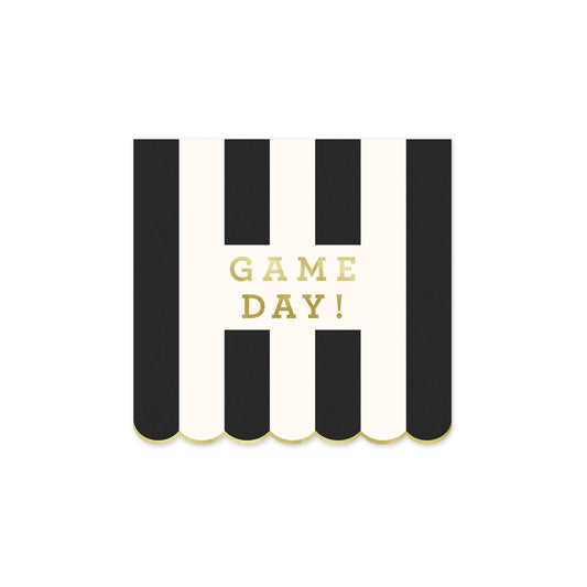 PLNP2873 - Game Day Scallops Cocktail Napkin (18ct)