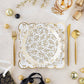 PLPL1681 - Gold Bows Paper Plate