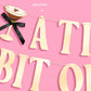 Espresso Tini Bit Older Banner - gold foil banner