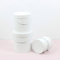 Simple Solid Color Round Hat Flower Box with Lid: Pink / Small