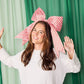 Peppermint Pop Jumbo Bow Headband