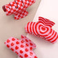 SWIRL HEART HAIR CLAW CLIPS |: SWIRL HEART